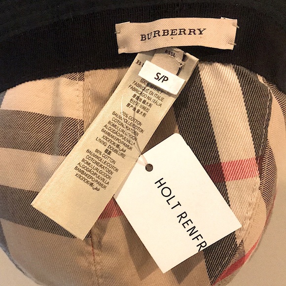 BURBERRY black bucket hat size small authentic ⭐️ - Picture 5 of 6